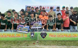 Comeback Gemilang, FKAN Pauh IX U-16 Juara Turnamen Sepakbola Katapolos.com U-16