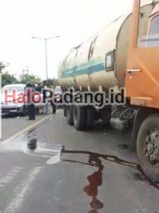 Tabrakan Beruntun di Padang Libatkan Tujuh Mobil