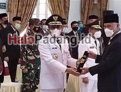 Resmi, Hendri Septa Jadi Walikota Padang Berikutnya
