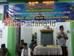 Kunjungi Masjid Tapan, Wakil Bupati Tetap Ingatkan Soal Covid-19