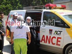 Ini Lengkapnya Foto-foto Ambulans berlogo ACT dan Pemko Padang di Tengah Konflik Palestina-Israel