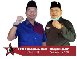 Yogi Yolanda-Haryadi Pimpin DPD Persatuan Alumni GMNI Sumbar