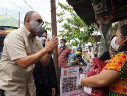 Pulang dan Keliling Sumbar, Andre Rosiade Bagikan Sembako sampai Resmikan Pertashop