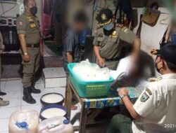 Ada Produksi Tuak di Padang Panjang, Pol PP Amankan Pelaku