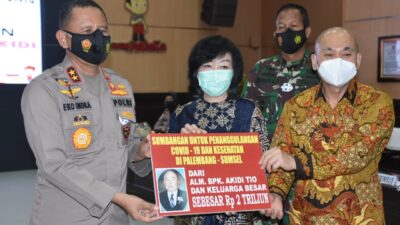 Viral… Pengusaha Aceh Bantu Penanganan Covid-19 di Sumsel Hingga Rp2 Triliun