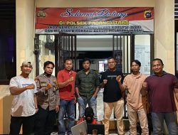 Anggota Polsek Padang Utara Bekuk Pelaku Pencurian Laptop