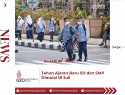 Padang Panjang Mulai Tahun Ajaran Baru untuk Siswa SD-SMP Pada 18 Juli