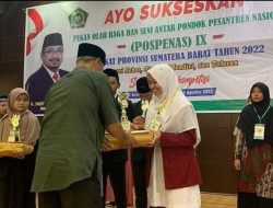 Santri Putri asal Padang Panjang Unjuk Kemampuan Berbahasa Inggris, Hasilnya Jadi yang Terbaik di Sumbar