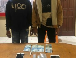 Dua Pria yang Diduga Terkait Peredaran Narkotika Dibekuk Jajaran Satresnarkoba Polresta Bukittinggi