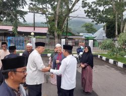 Wako dan Wawako Solok Tinjau Lokasi Pembangunan Masjid di Lingkungan RSUD