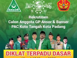 Kaderisasi GP Ansor Bakal Digelar di Koto Tangah, Ayo Bergabung!