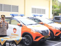 Dua Polres di Sumbar Terima Mobil Dinas Baru untuk Pengamanan Objek Vital