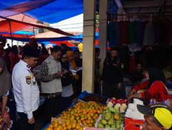 Pekan Pertama Ramadan, Satgas Pangan Kabupaten Solok Monitoring Harga Sembako
