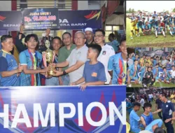 PPLP Sumbar Terjungkal di Pariaman, Persikopa Juara Kejurprov Sepakbola Sumbar 2023