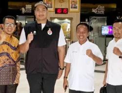 Ketua KONI Kota Pariaman Temui Menpora Demo Pembangunan Sarana Olahraga