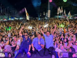 Konser Indonesia Maju Dihadiri Puluhan Ribu Orang, Andre Rosiade: Kabupaten Solok All in Prabowo-Gibran