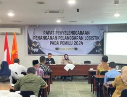 Bawaslu Padang Panjang Gelar Rapat Penanganan Pelanggaran Logistik Pemilu 2024