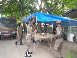 Pol PP Padang Tertibkan PKL yang Gunakan Fasilitas Umum di Beberapa Titik
