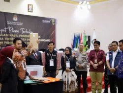 Pleno KPU Padang Panjang: DPR-RI Gerindra Juara, PKS Juara di Capaian DPRD Sumbar