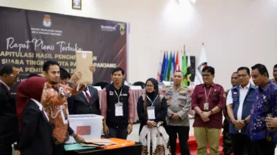Pleno KPU Padang Panjang: DPR-RI Gerindra Juara, PKS Juara di Capaian DPRD Sumbar